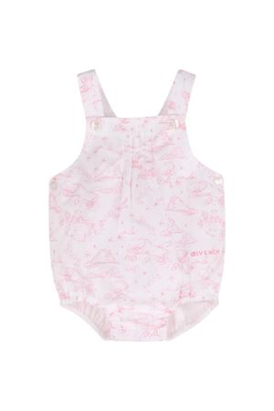 printed-overalls T-shirt set GIVENCHY KIDS | H31267N54